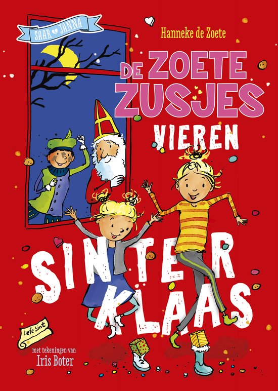 Omslag van De Zoete Zusjes vieren Sinterklaas